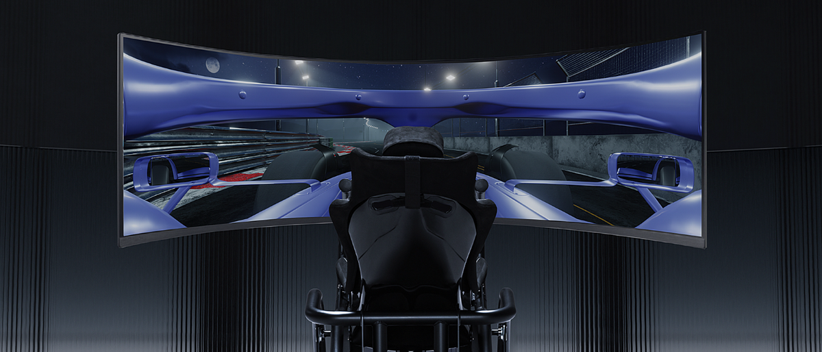 Rainbow Racing Rig SRW Racing Rigs – Sim Racing World