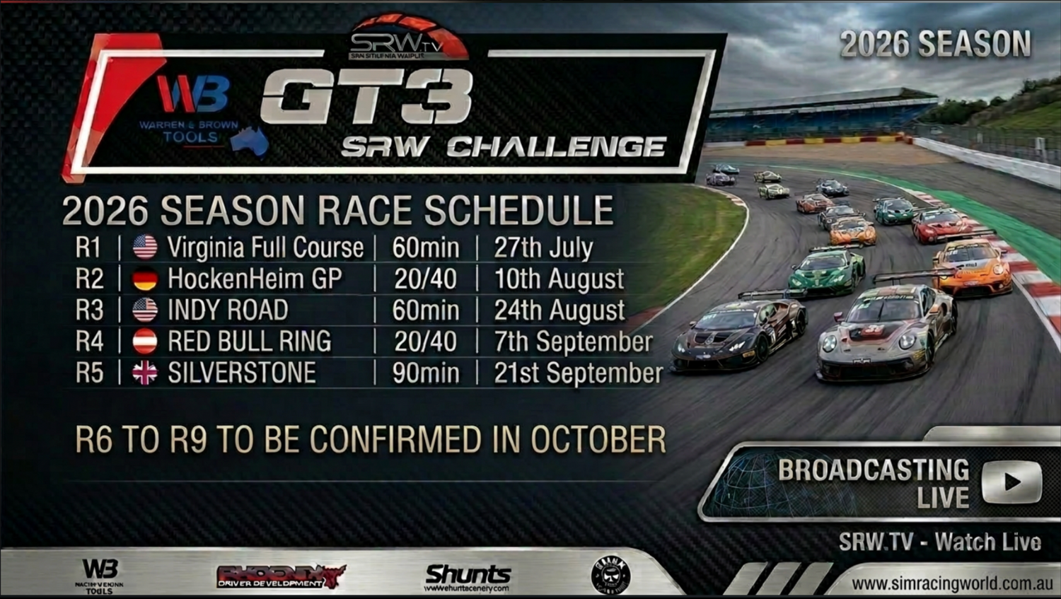 SEASON 3 OPEN. Sim Racing World Season 3 Subscription 2026 – Join the Action Live!